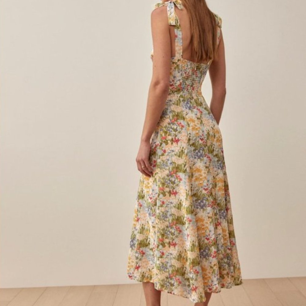 Reformation Nidira Dress - Countryside - Picture 3 of 7